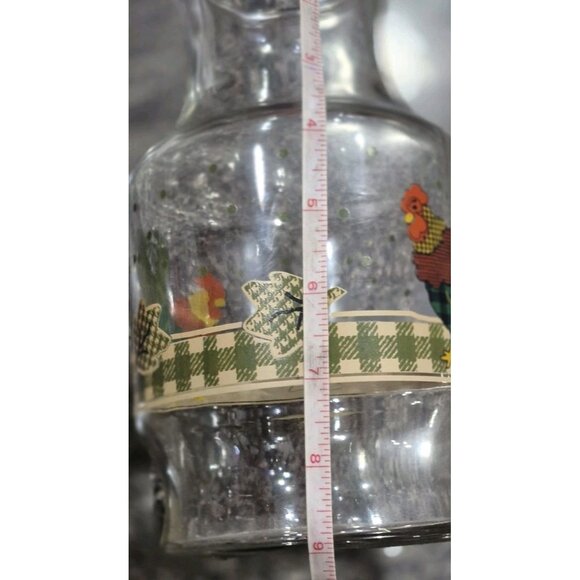 Vintage•Anchor Hocking•Rooster•Pitcher•Farm•Ranch•Countryside Drinking Serving - Picture 5 of 6